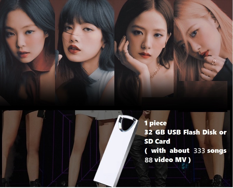 Music Song Audio - Singer-USBフラッシュドライブ,32GB SDカード,ハイファイミュージック,88ビデオ,韓国語,携帯電話,車用,333