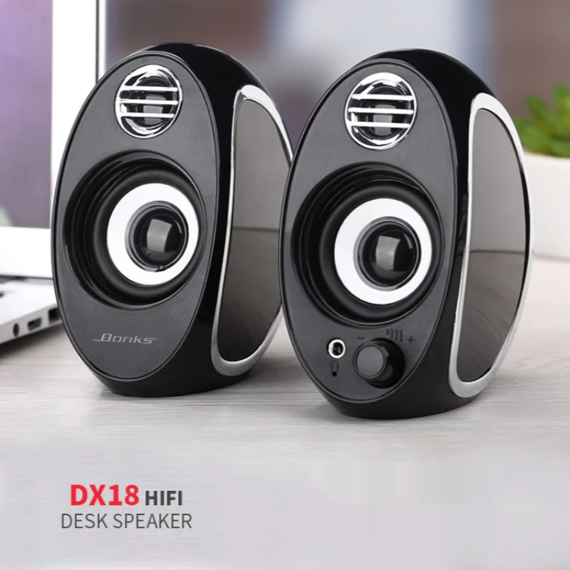 Audio Music Spotify - ラップトップ小型スピーカーデスクトップコンピュータオーディオポータブル USB ミニ携帯電話サブウーファーホーム太りすぎマルチメディア有線大声