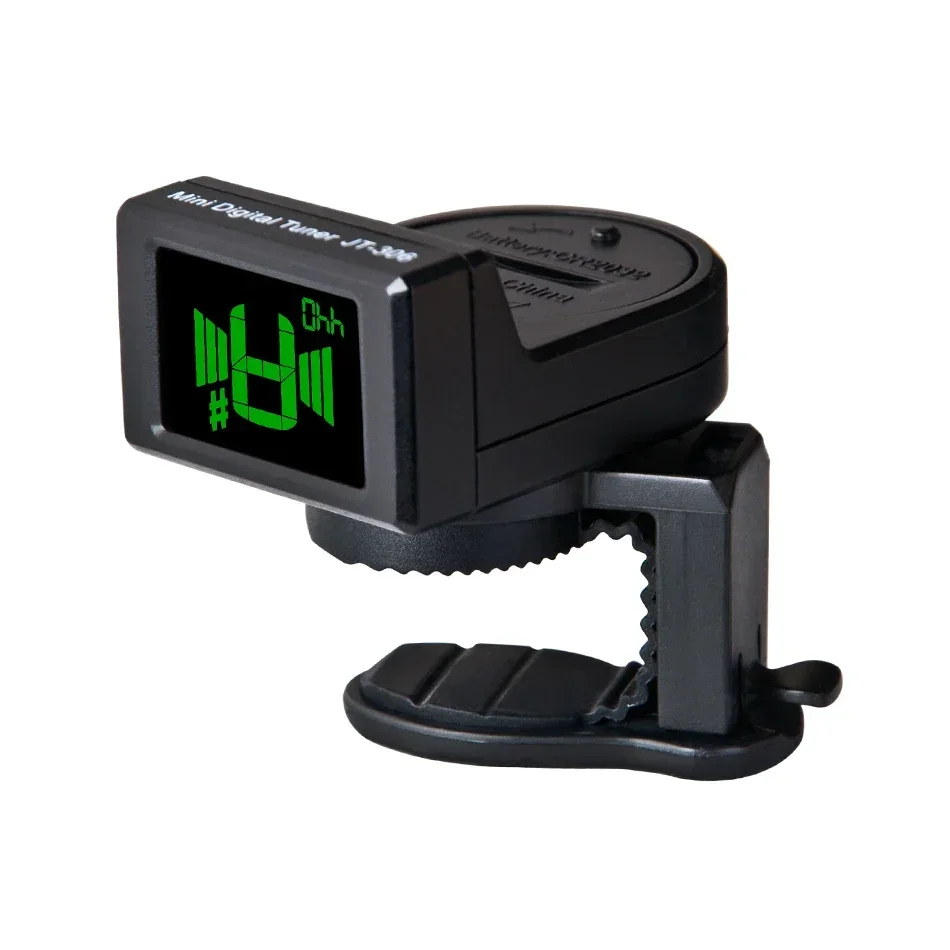 JT-306 ミニギターチューナーデジタル LCD クリップ - Guitar Tuner Clip のレビューと価格