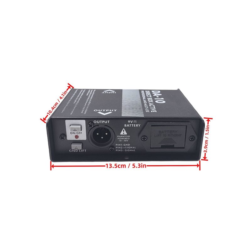 AU61-Da-10 アクティブDIBOX インピーダンスト - Audio Music Isolator のレビューと価格