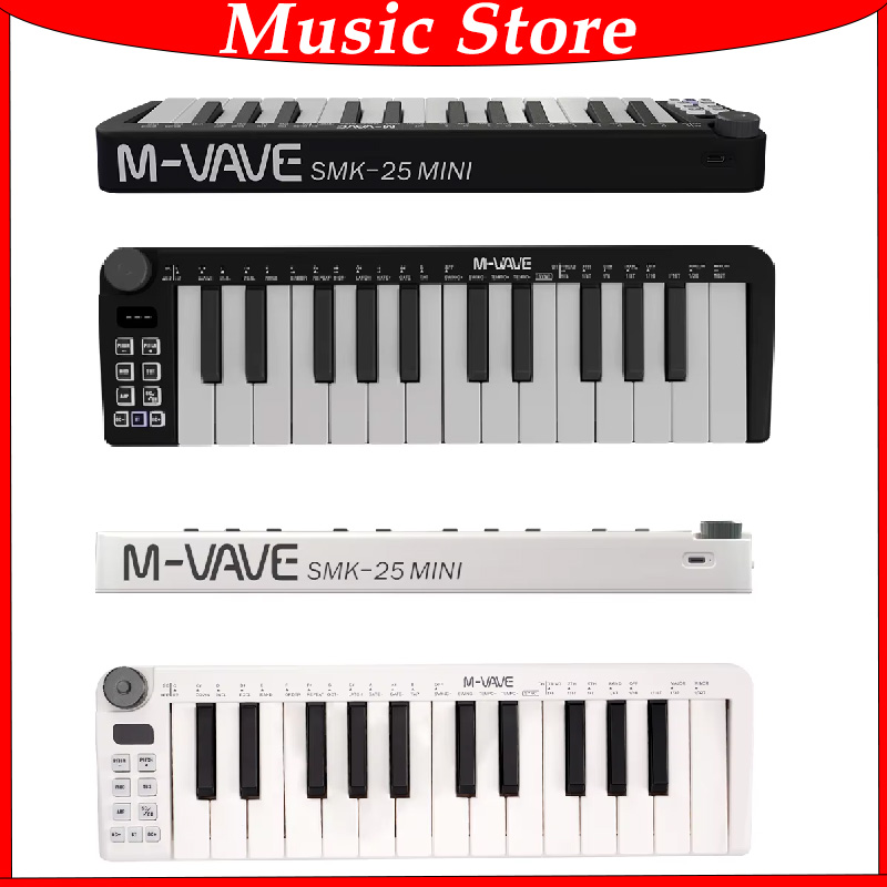 M-VAVE-Mini Teclado MIDI 再記録可能 - Midi Controller Pad のレビューと価格