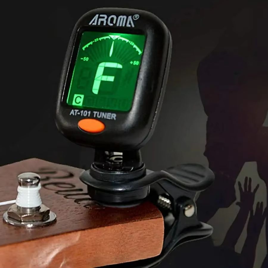 IRIN ギターチューナー AT-01A/101 折りたたみ - Guitar Tuner Clip のレビューと価格
