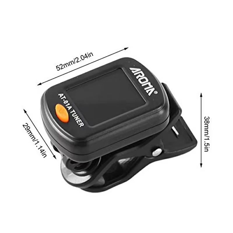IRIN ギターチューナー AT-01A/101 折りたたみ - Guitar Tuner Clip のレビューと価格
