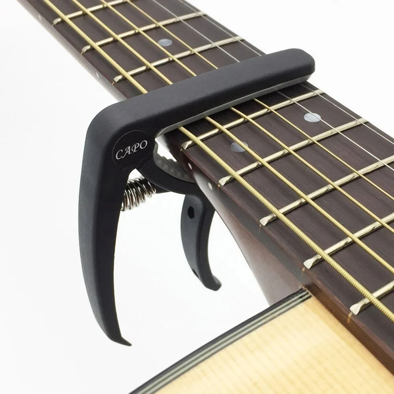 プラスチックギターカポ 6 弦アコースティッククラシックエレ - Guitar Tuner Clip のレビューと価格
