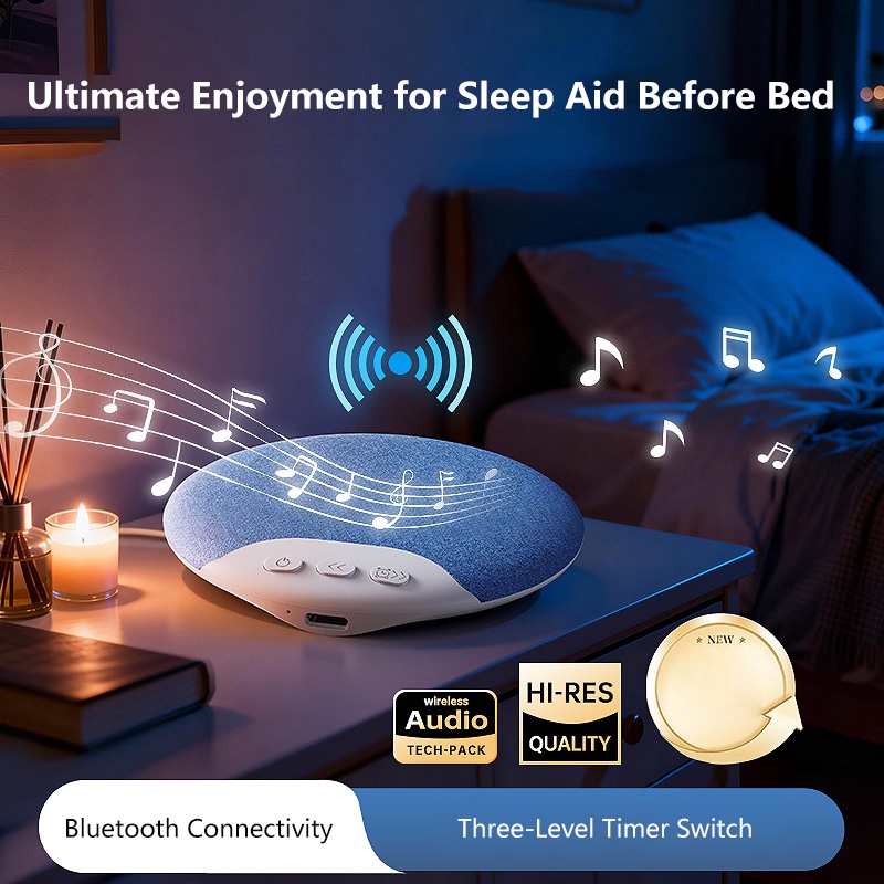 新型睡眠スピーカー 超薄型ベッドサイドオーディオ ホワイトノ - Audio Music Spotify のレビューと価格