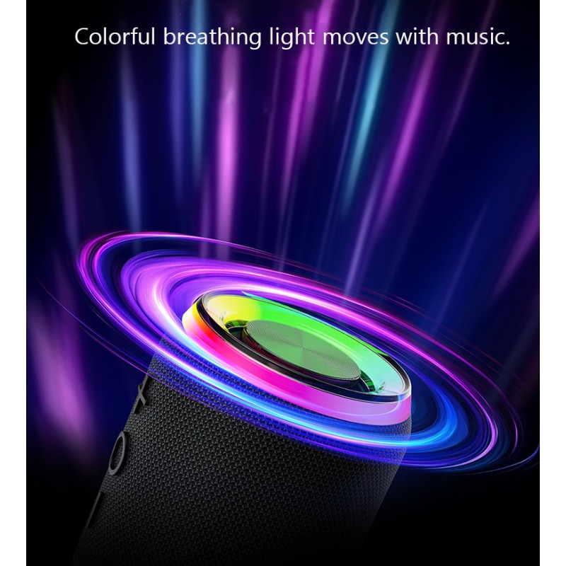 磁気式2in1 Bluetoothスピーカー RGBライト搭 - Audio Music Spotify のレビューと価格