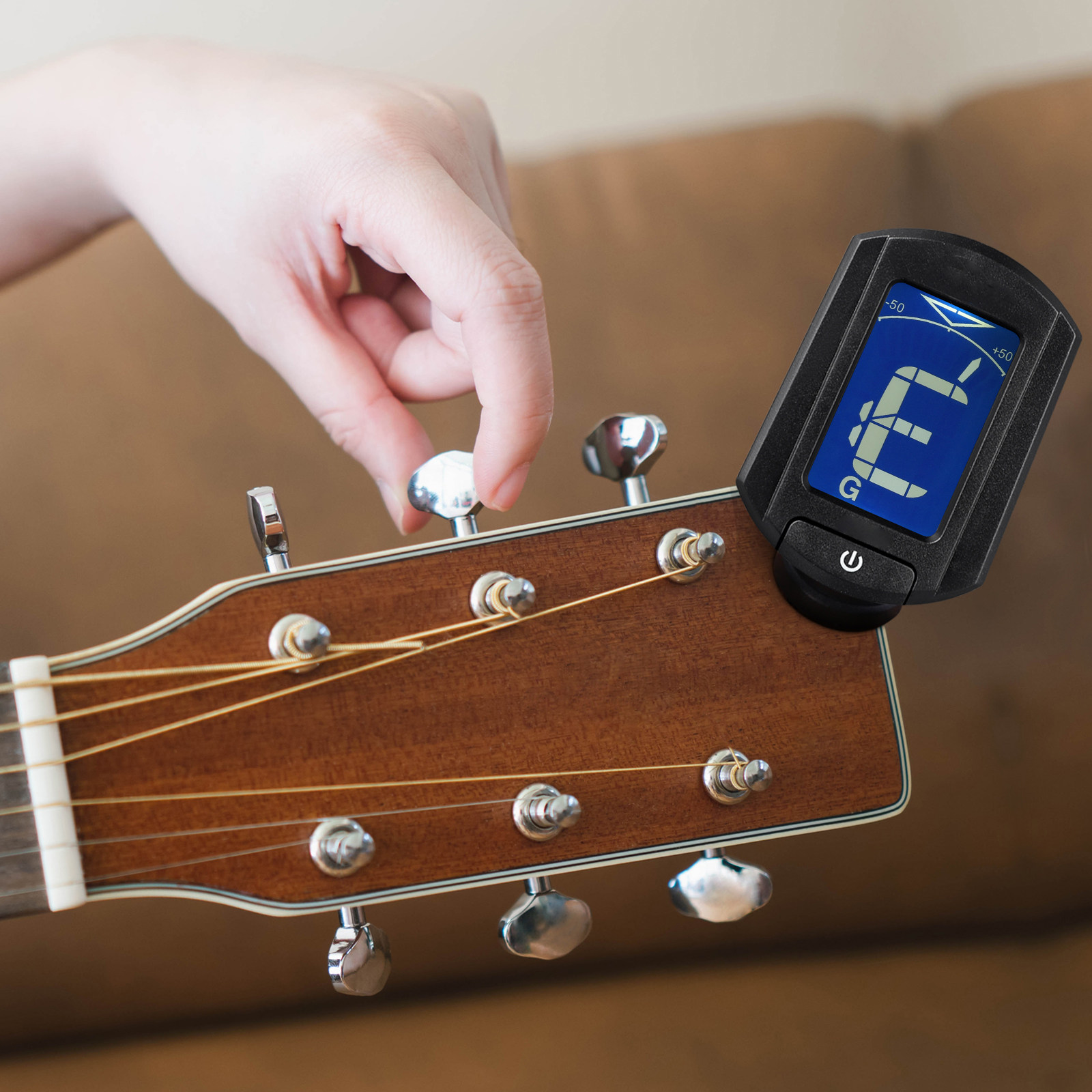 Eno Et-33 ミニクリップオンデジタルLCDギターベー - Guitar Tuner Clip のレビューと価格