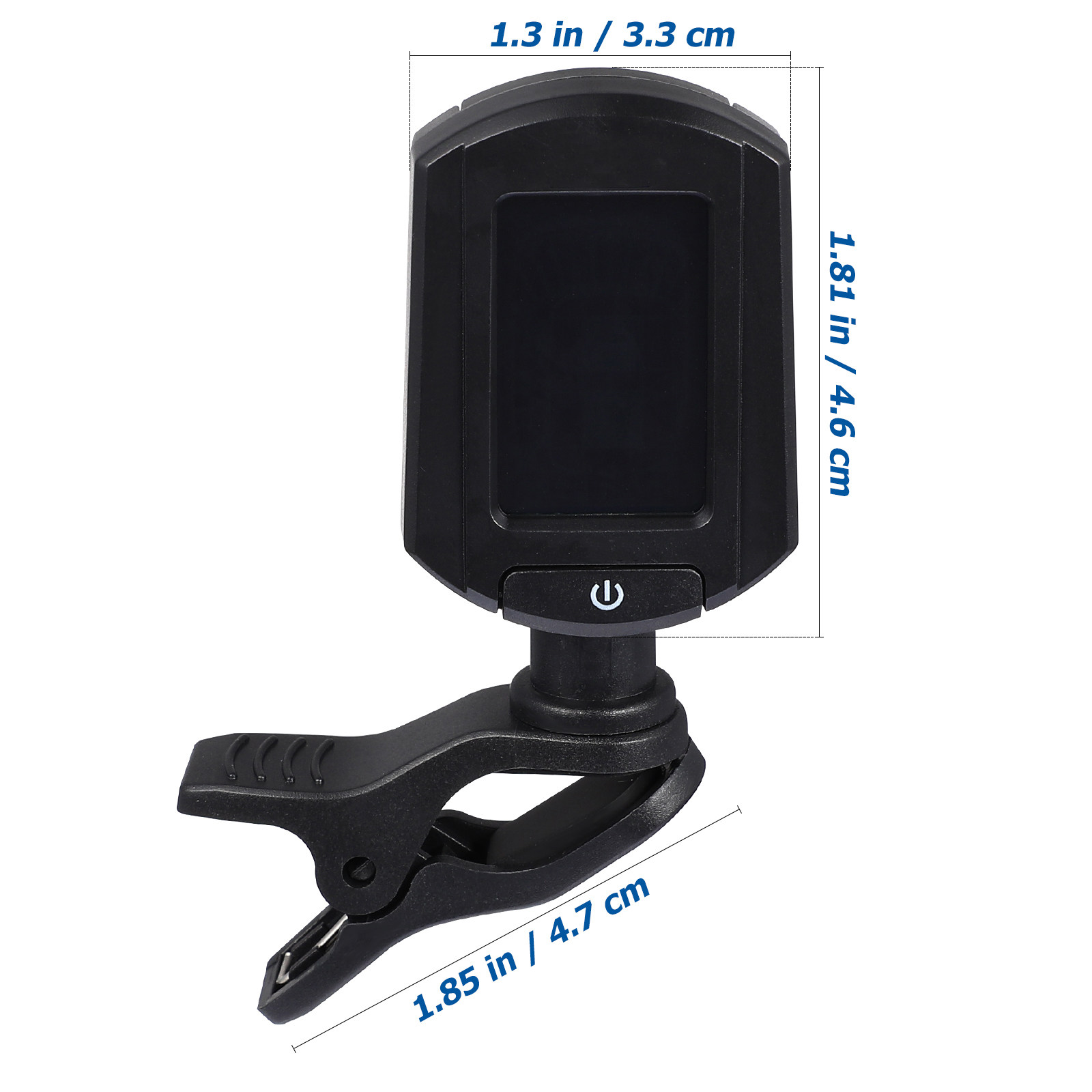 Eno Et-33 ミニクリップオンデジタルLCDギターベー - Guitar Tuner Clip のレビューと価格