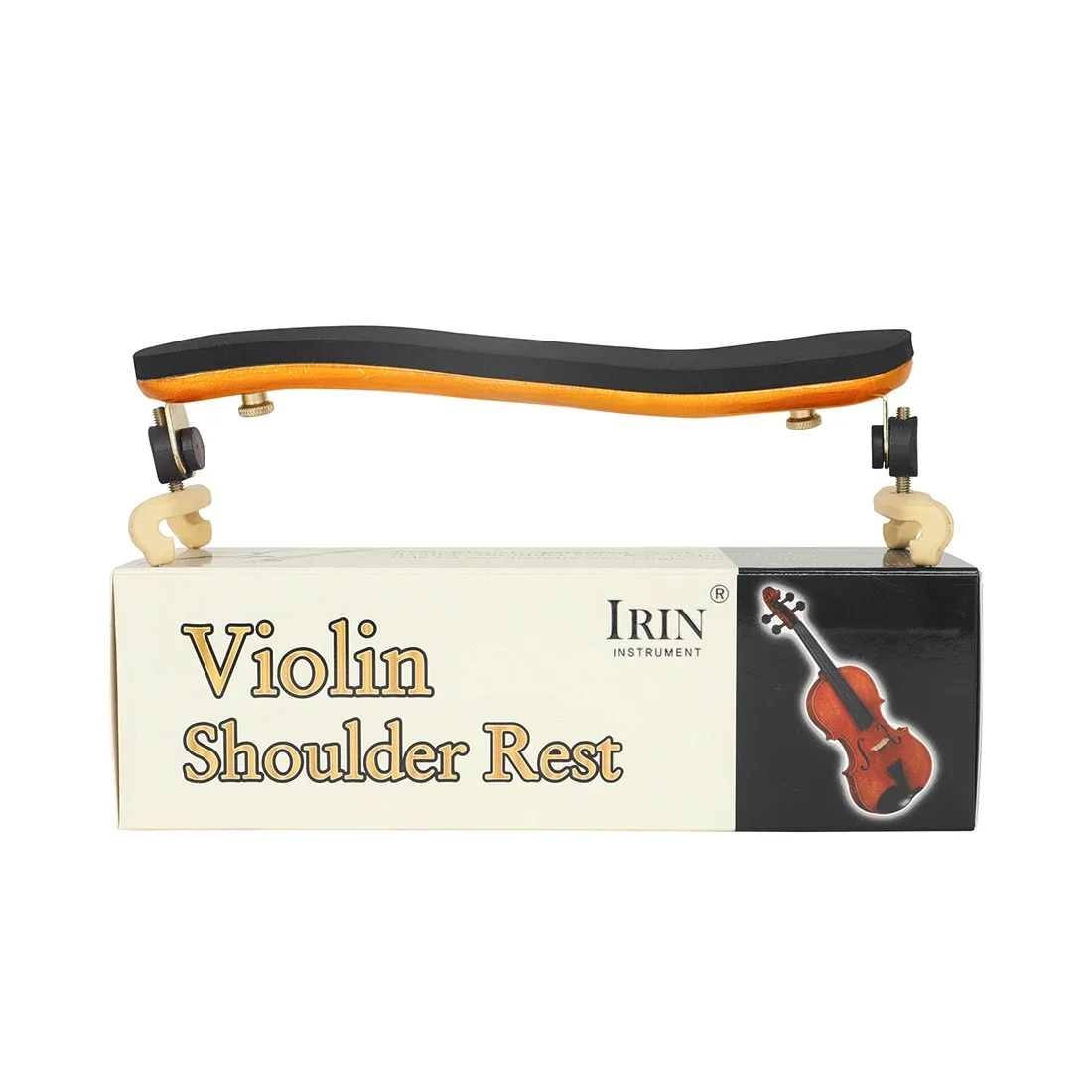 IRIN 3/4 4/4 バイオリン肩当て調節可能なメープル - Violin Shoulder Rest のレビューと価格