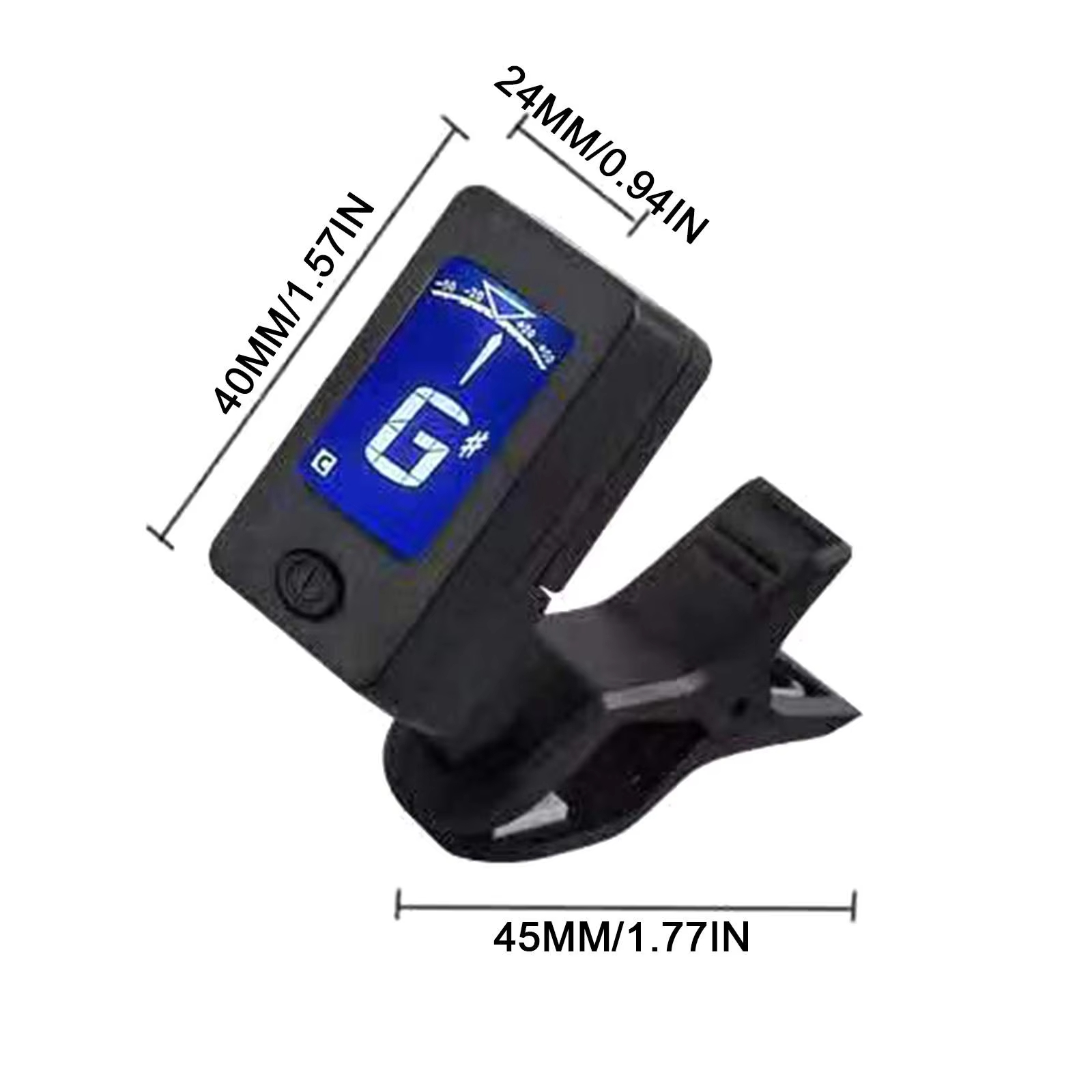 ミワイヤー プロフェッショナル 360 °   クリップオン - Guitar Tuner Clip のレビューと価格