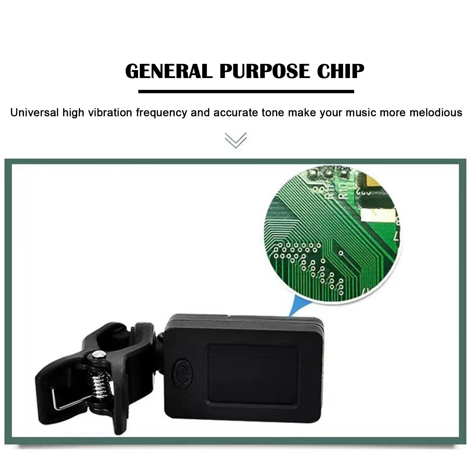 ミワイヤー プロフェッショナル 360 °   クリップオン - Guitar Tuner Clip のレビューと価格