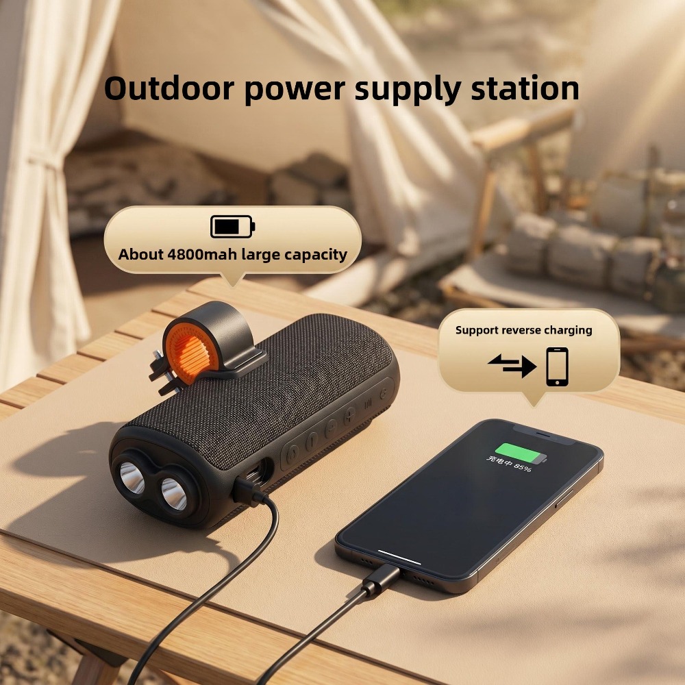 多機能屋外サイクリングBluetoothスピーカー、IPX5 - Audio Music Spotify のレビューと価格