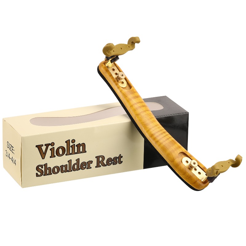 1/2 1/4 3/4 4/4 バイオリン肩当て 調節可能な - Violin Shoulder Rest のレビューと価格