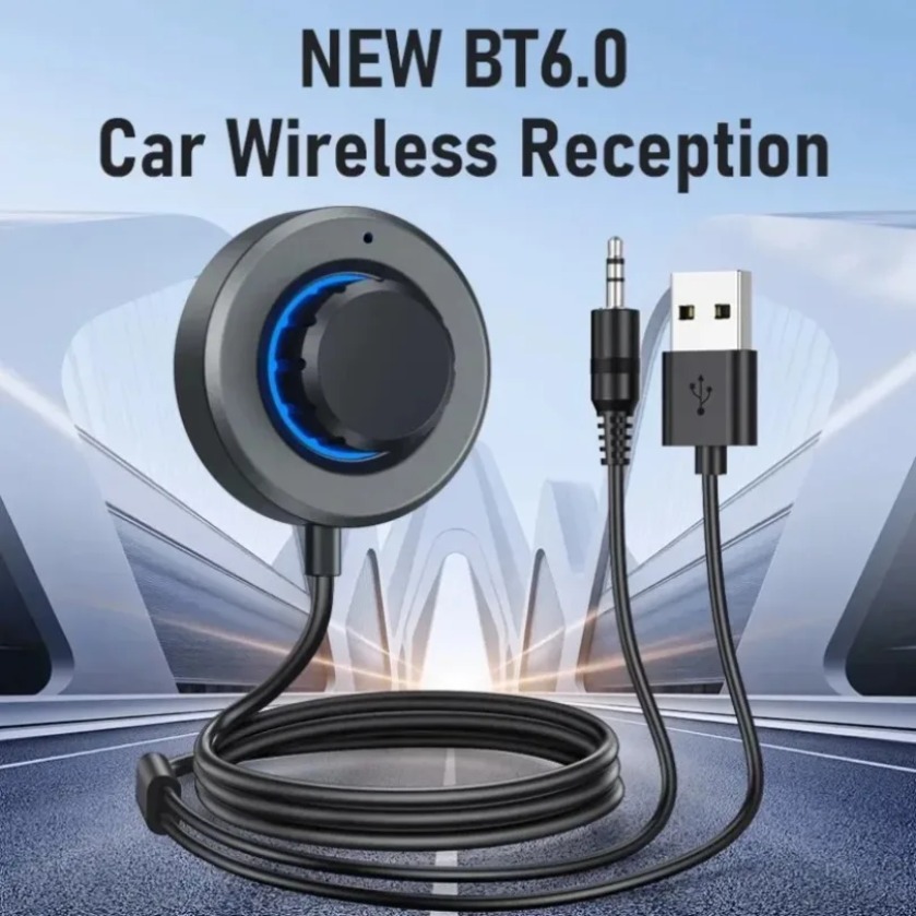 Bluetooth 6.0 レシーバー多機能ロータリーコント - Music Song Audio のレビューと価格