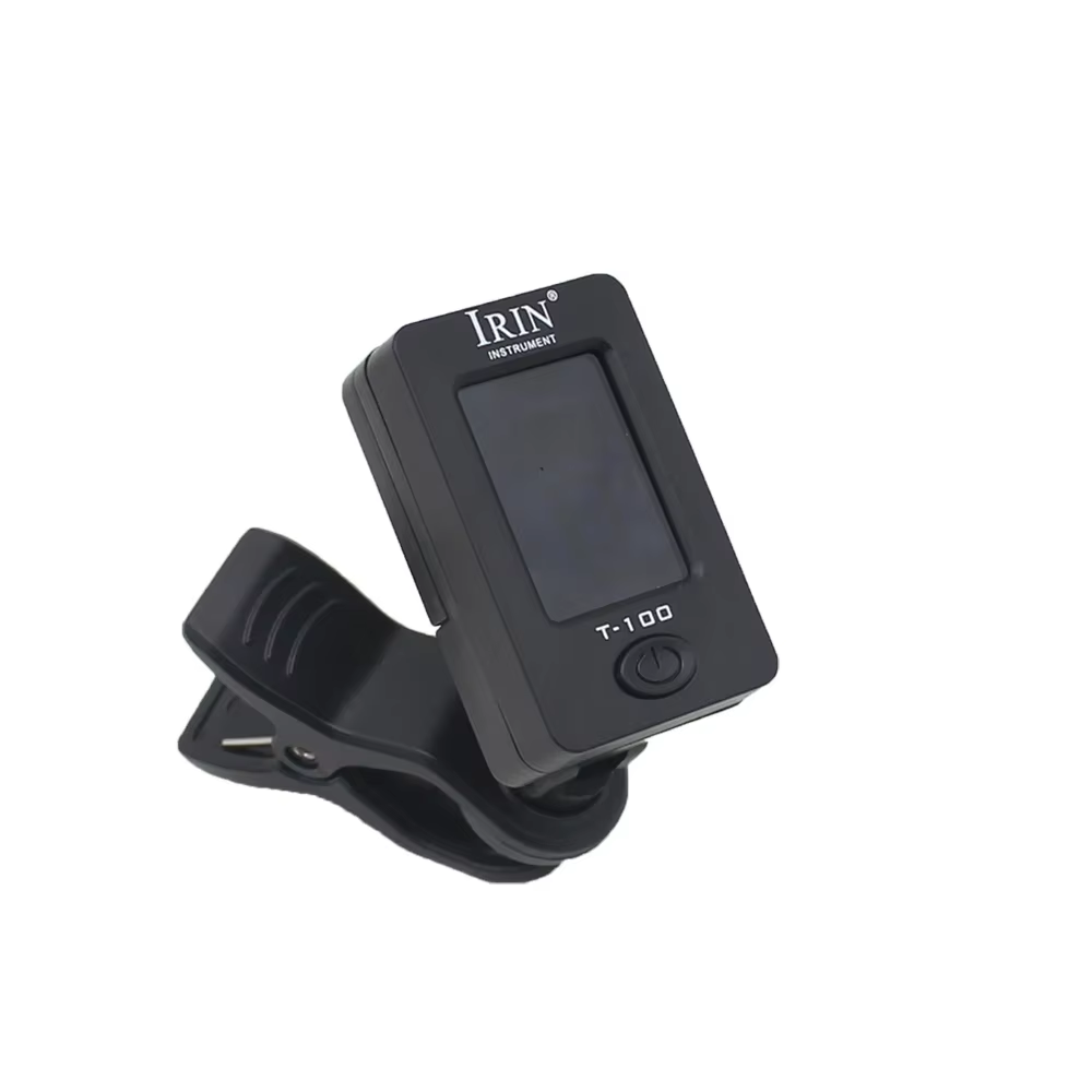 IRIN ギターチューナー T-100 デジタルクリップオン - Guitar Tuner Clip のレビューと価格